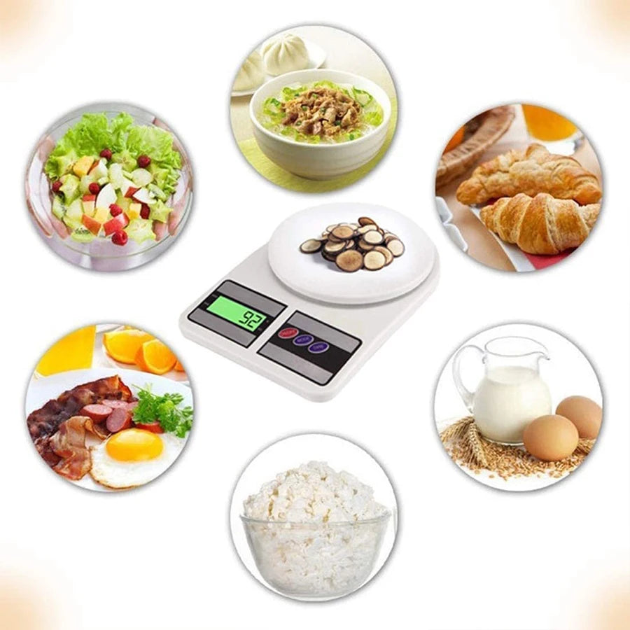 Báscula Digital de Cocina de Alta Precisión | Ideal para Medir Ingredientes
