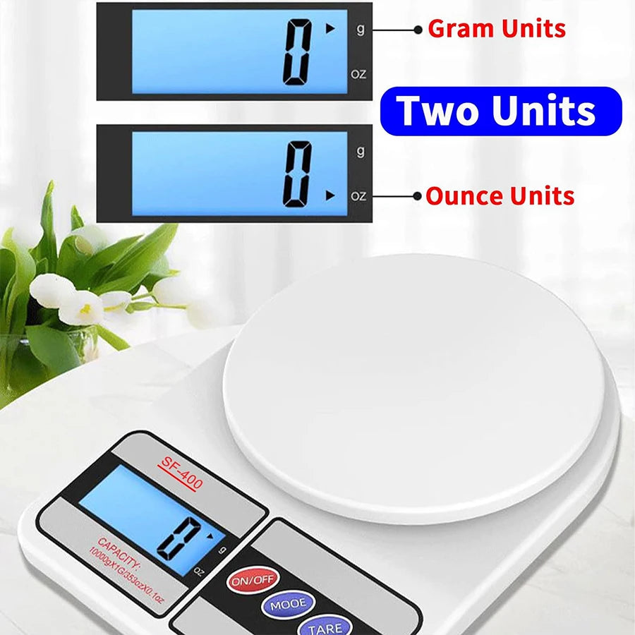 Báscula Digital de Cocina de Alta Precisión | Ideal para Medir Ingredientes